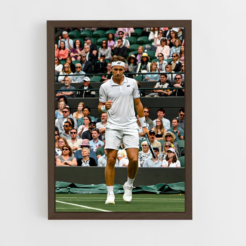 Poster Casper ruud fluide – affiche Tennis (vue 5)